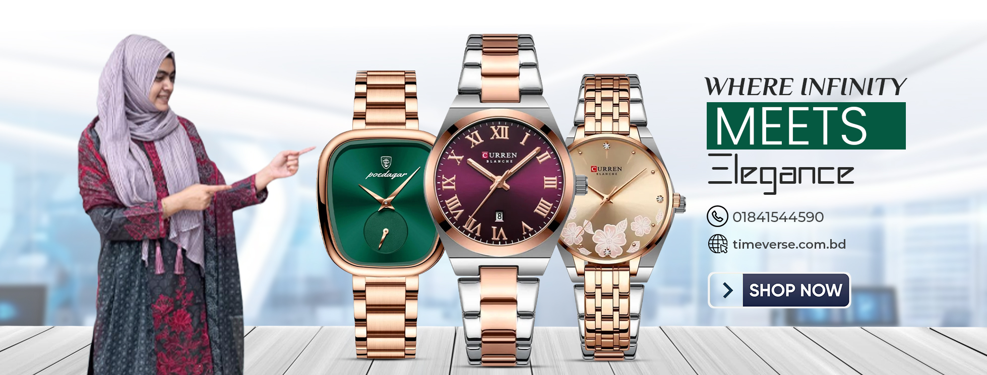 Buy Stylish Women’s Watches in Bangladesh | Elegant & Affordable Collection