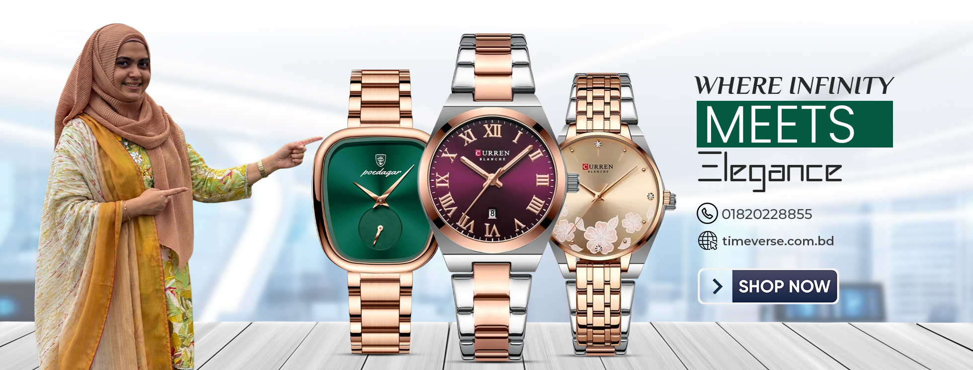 Buy Stylish Women’s Watches in Bangladesh | Elegant & Affordable Collection