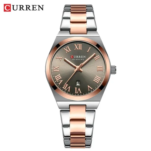 Curren 9095 CH For Women - Rose Gray