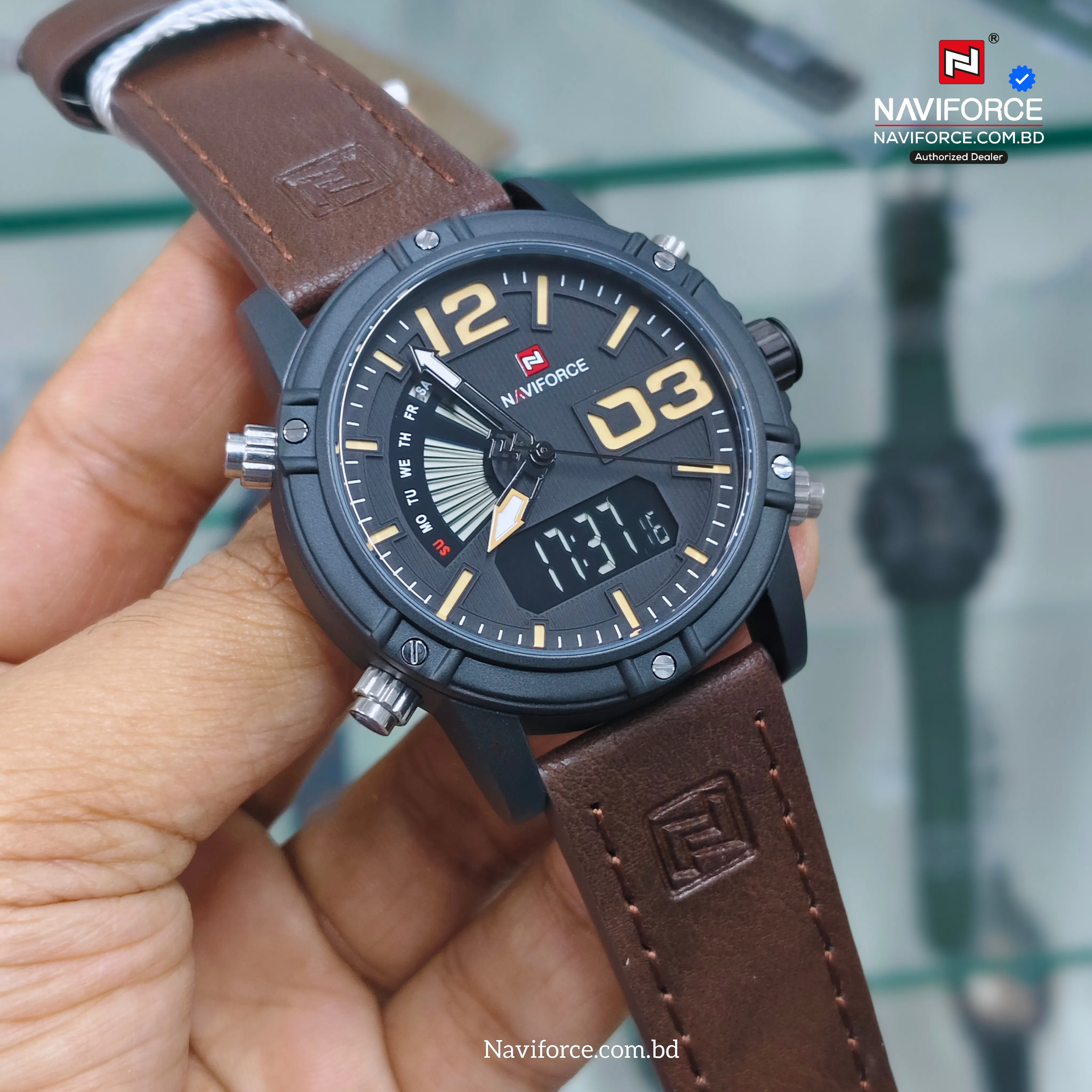 Naviforce 9095 L - Brown