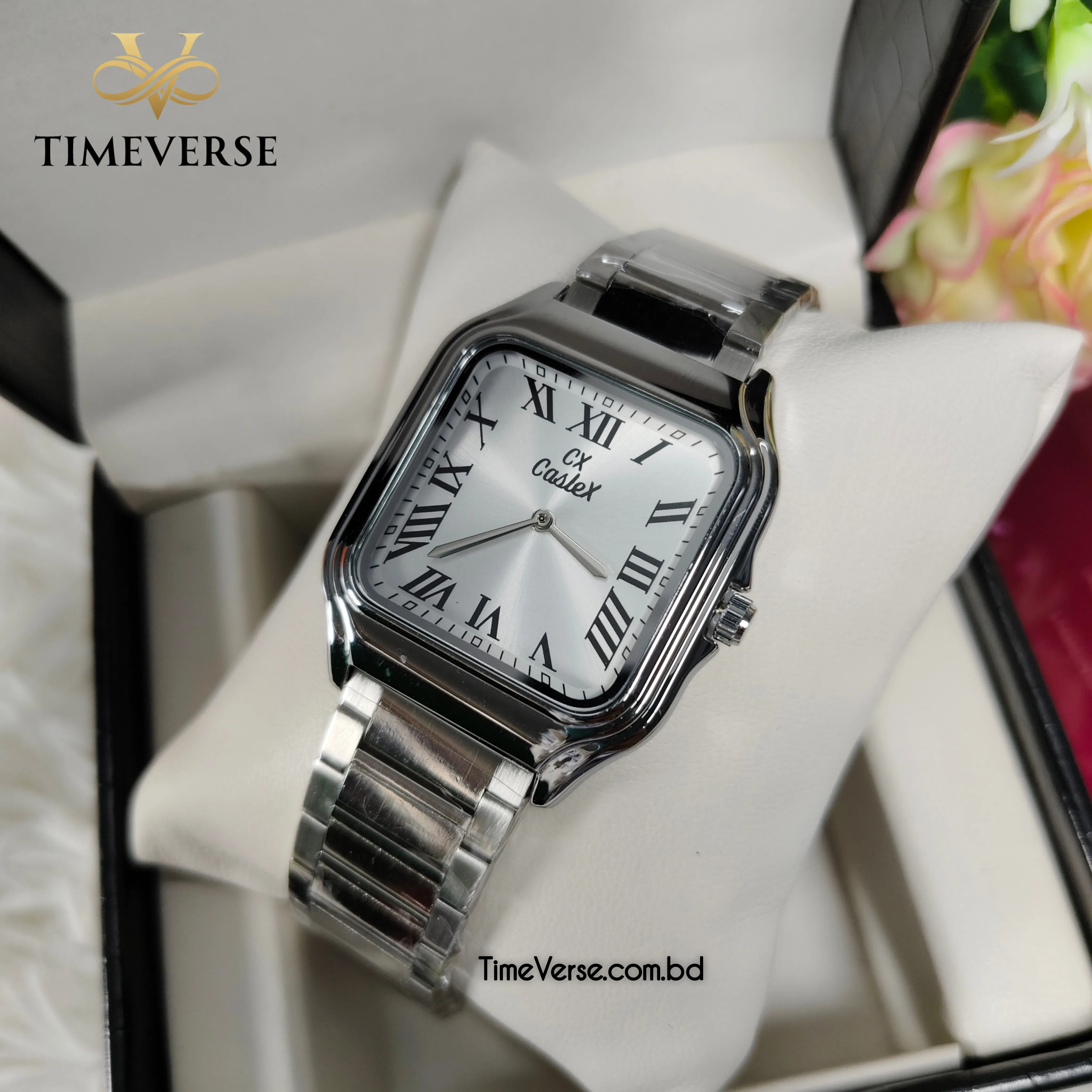 Caslex A18M For Men - Silver White 