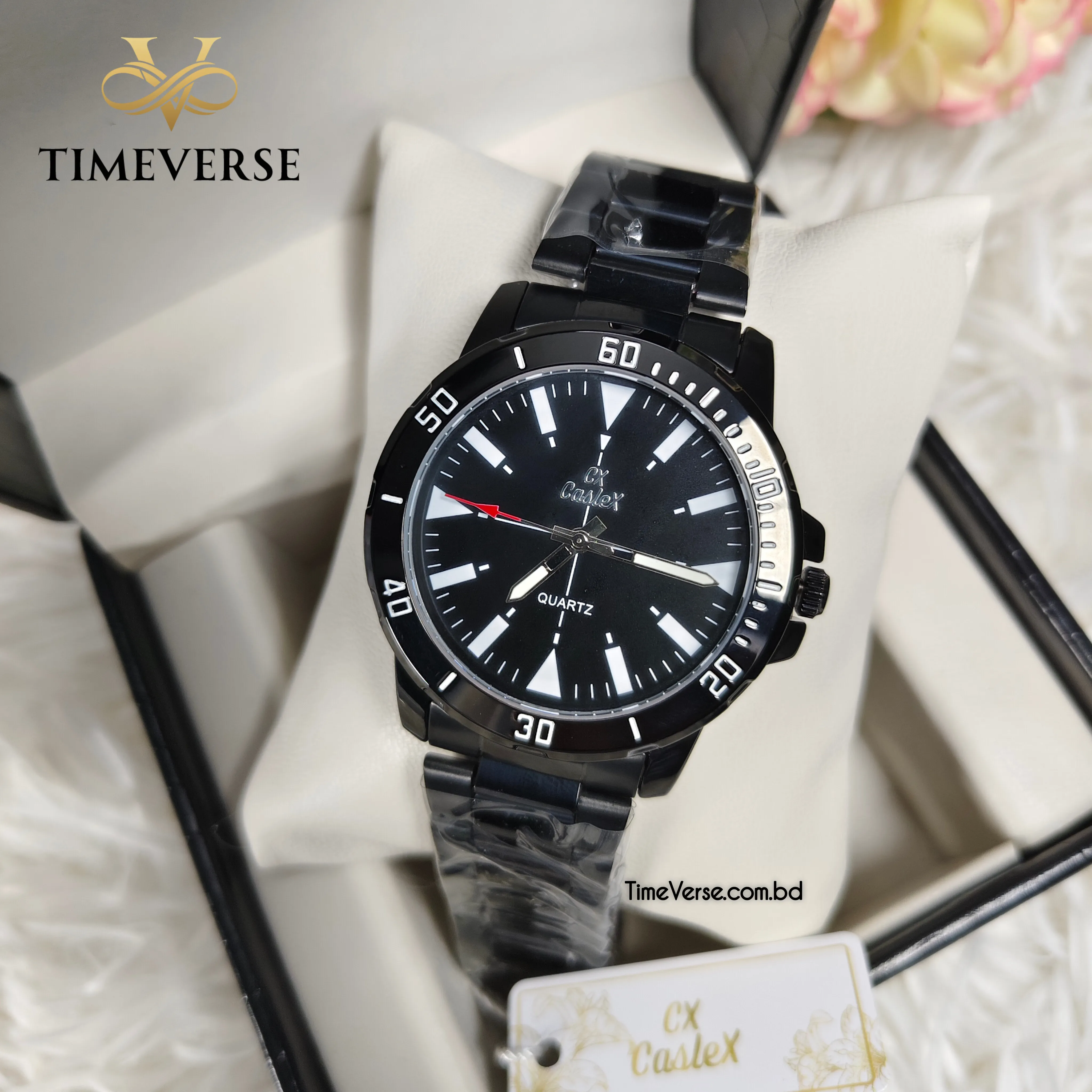 Caslex 8887 For Men - Black White