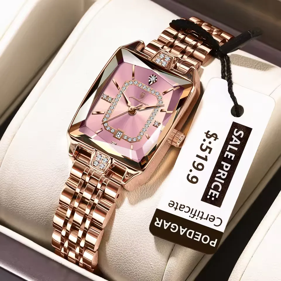 Poedagar 785 Ladies Watch - Pink 