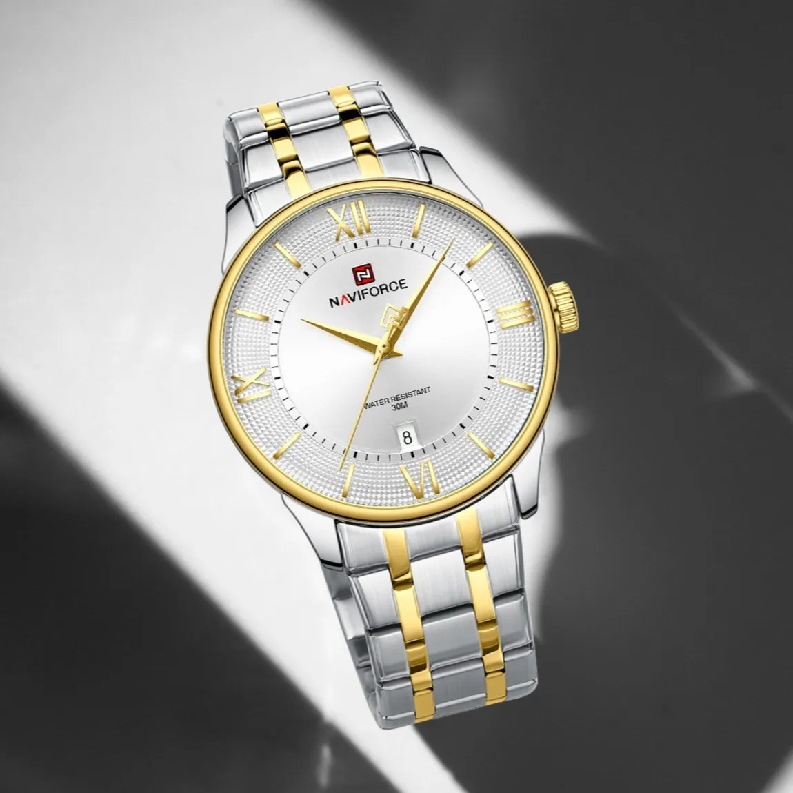 Naviforce 9272 CH - Silver Gold