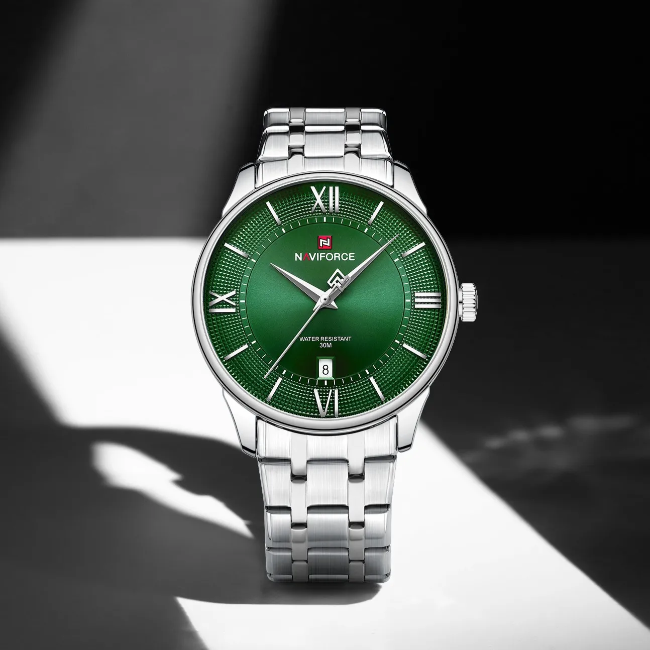 Naviforce 9272 CH - Silver Green