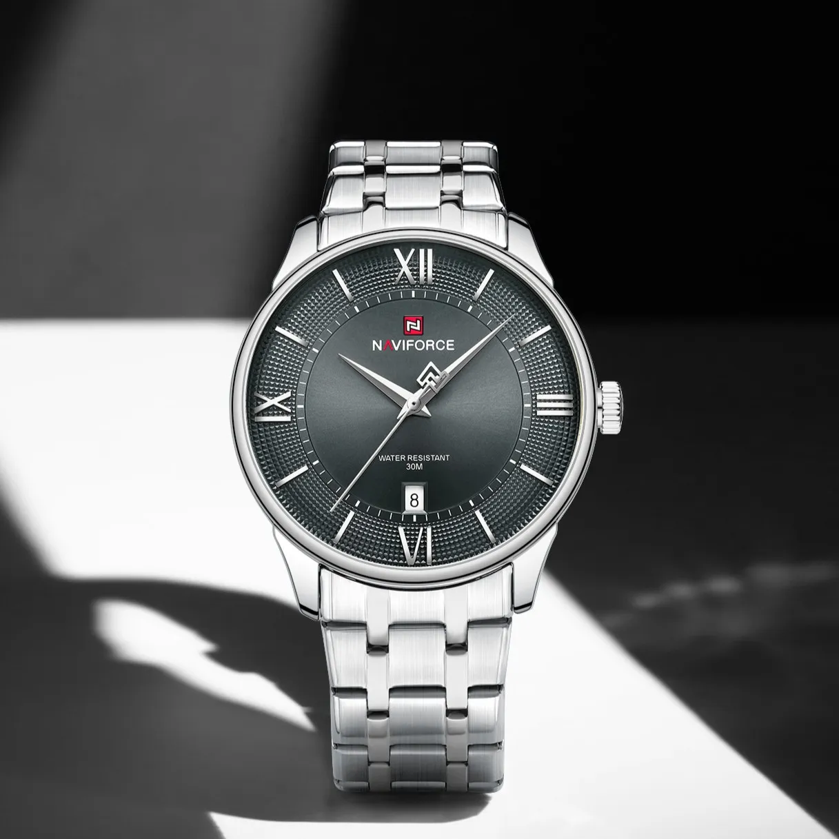 Naviforce 9272 CH - Silver Gray