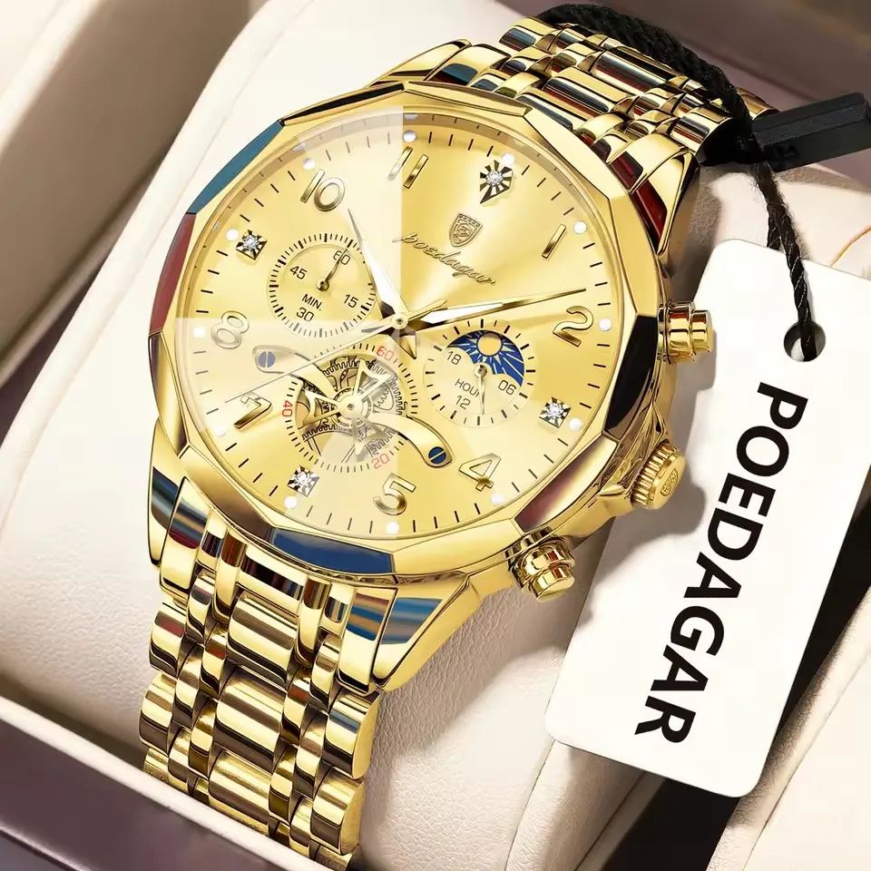 Poedagar 939 For Men - Gold  