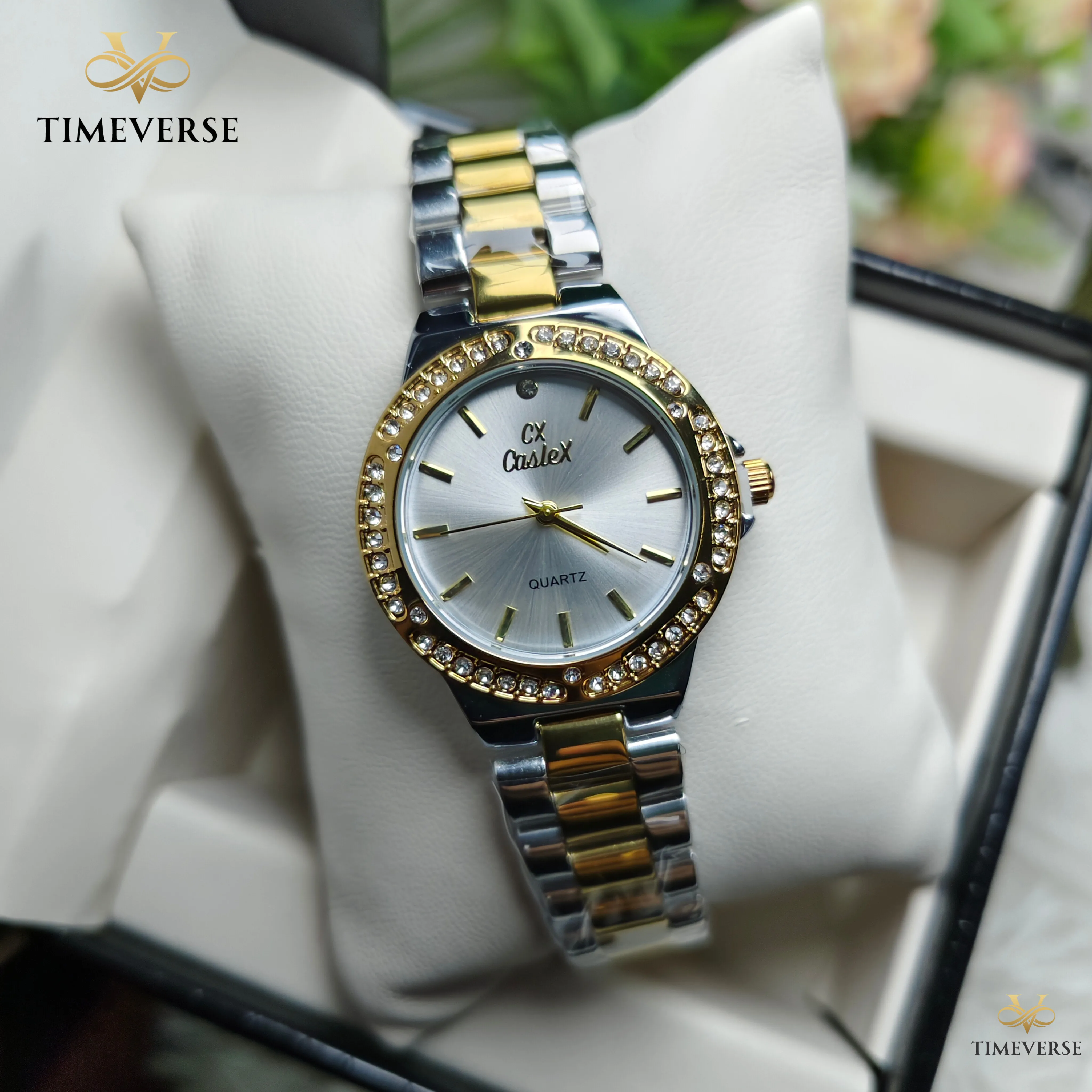 Caslex 016 Ladies - Silver Gold 