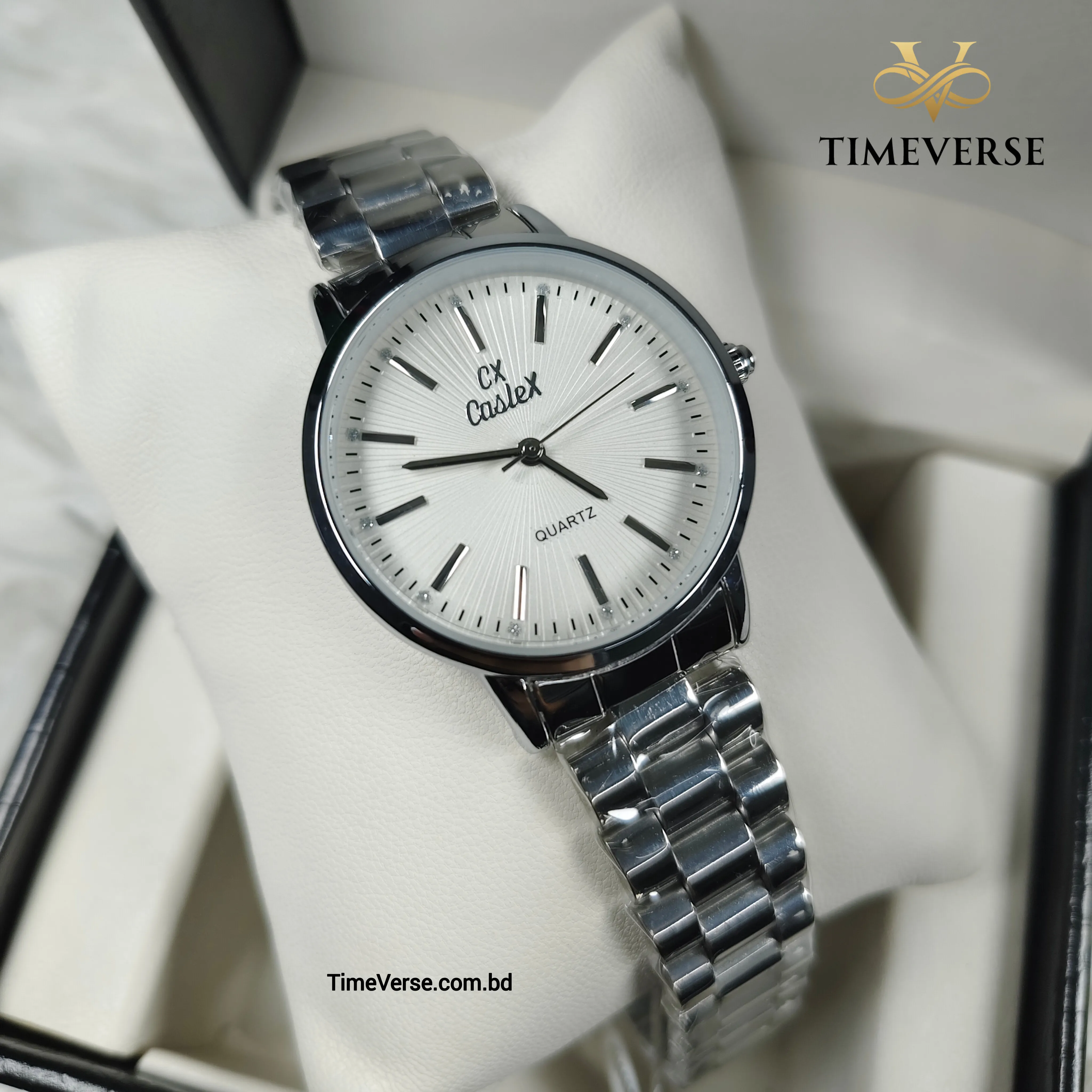 Caslex 027 Ladies - Silver White