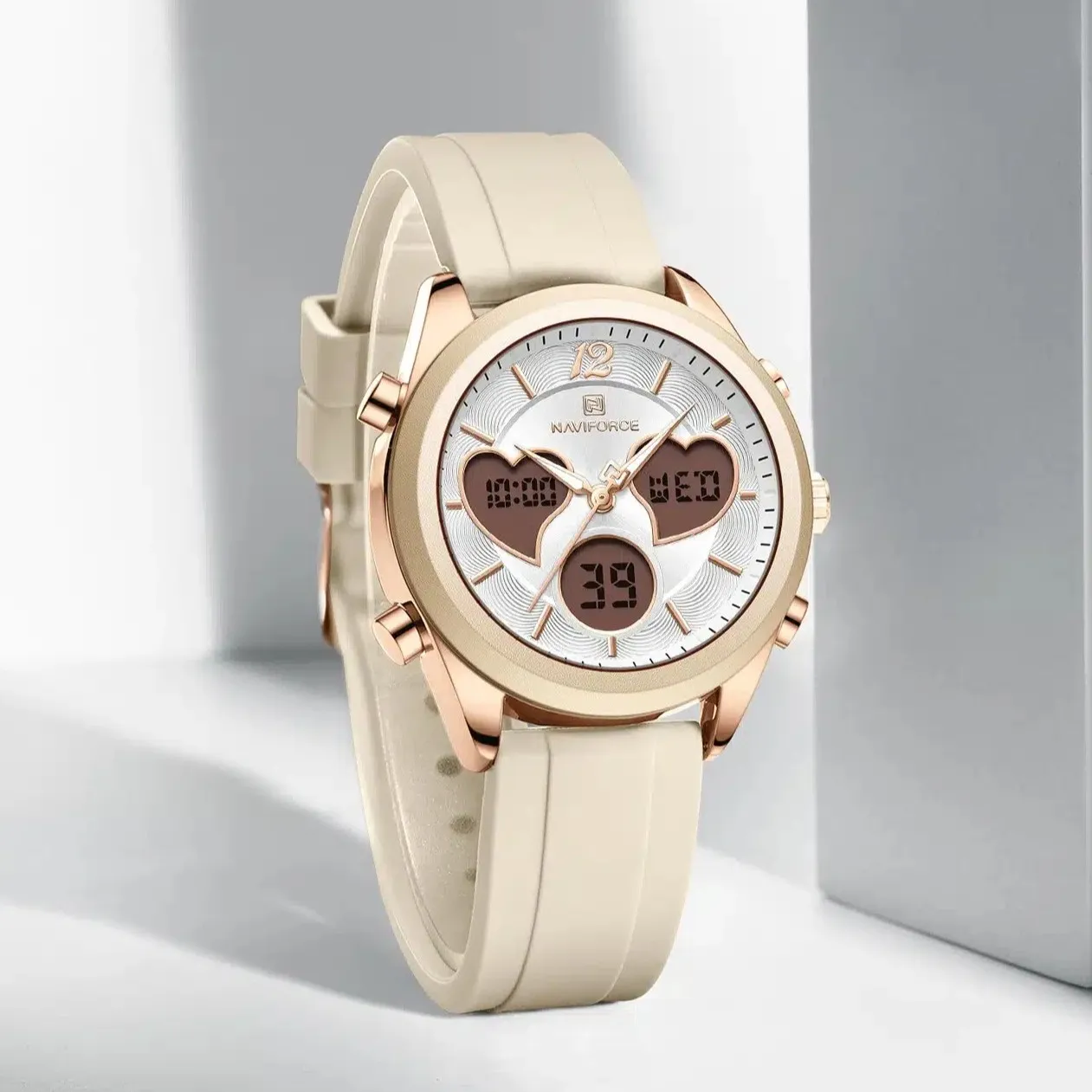 Naviforce 5045T For Women - Gold