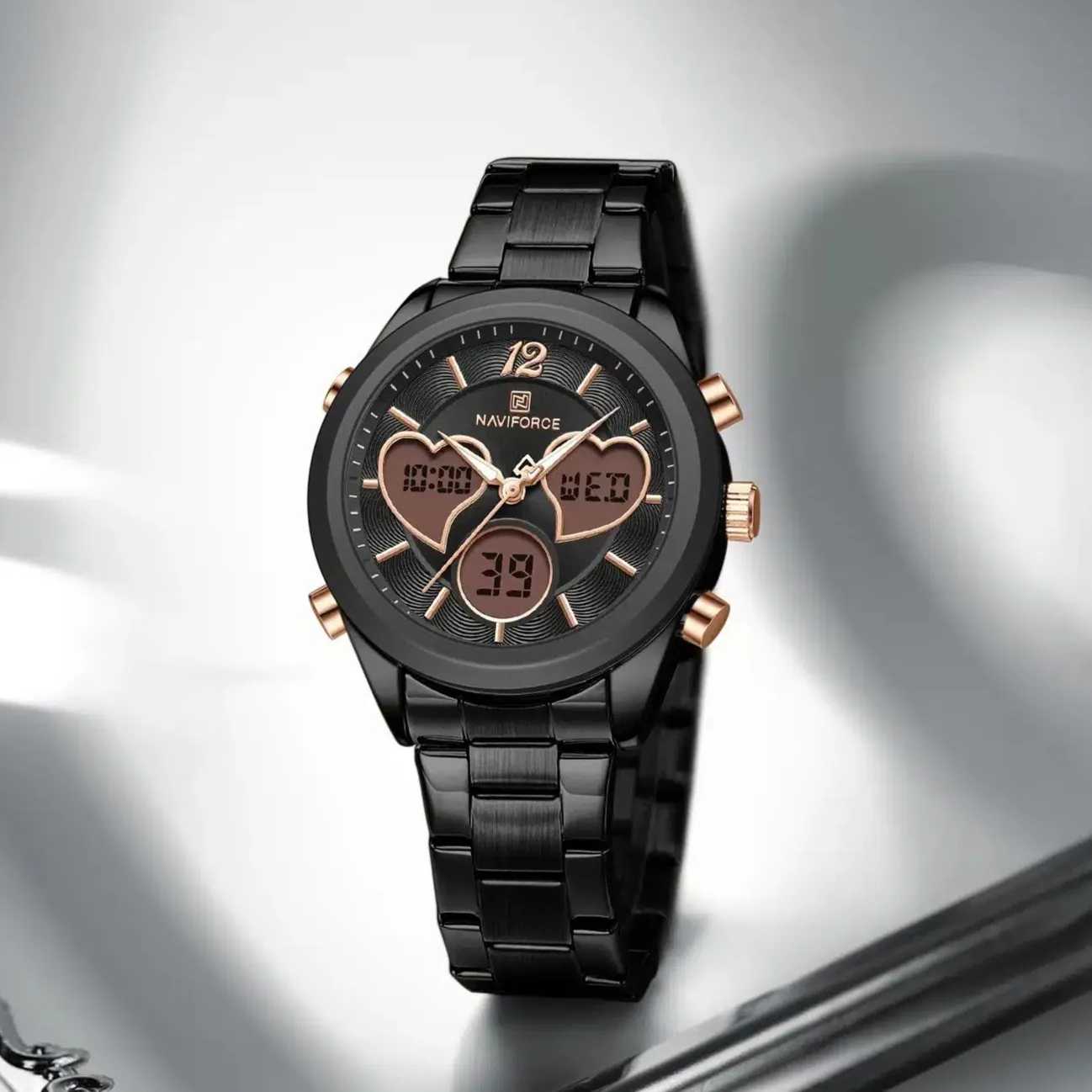 Naviforce 5045 For Women - Black 