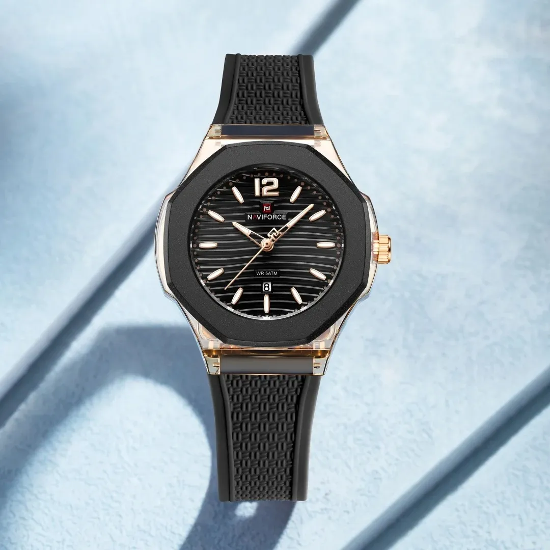 Naviforce 6109 For Women - Rose Black