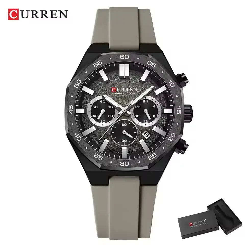 Curren 8489 For Men - Gray