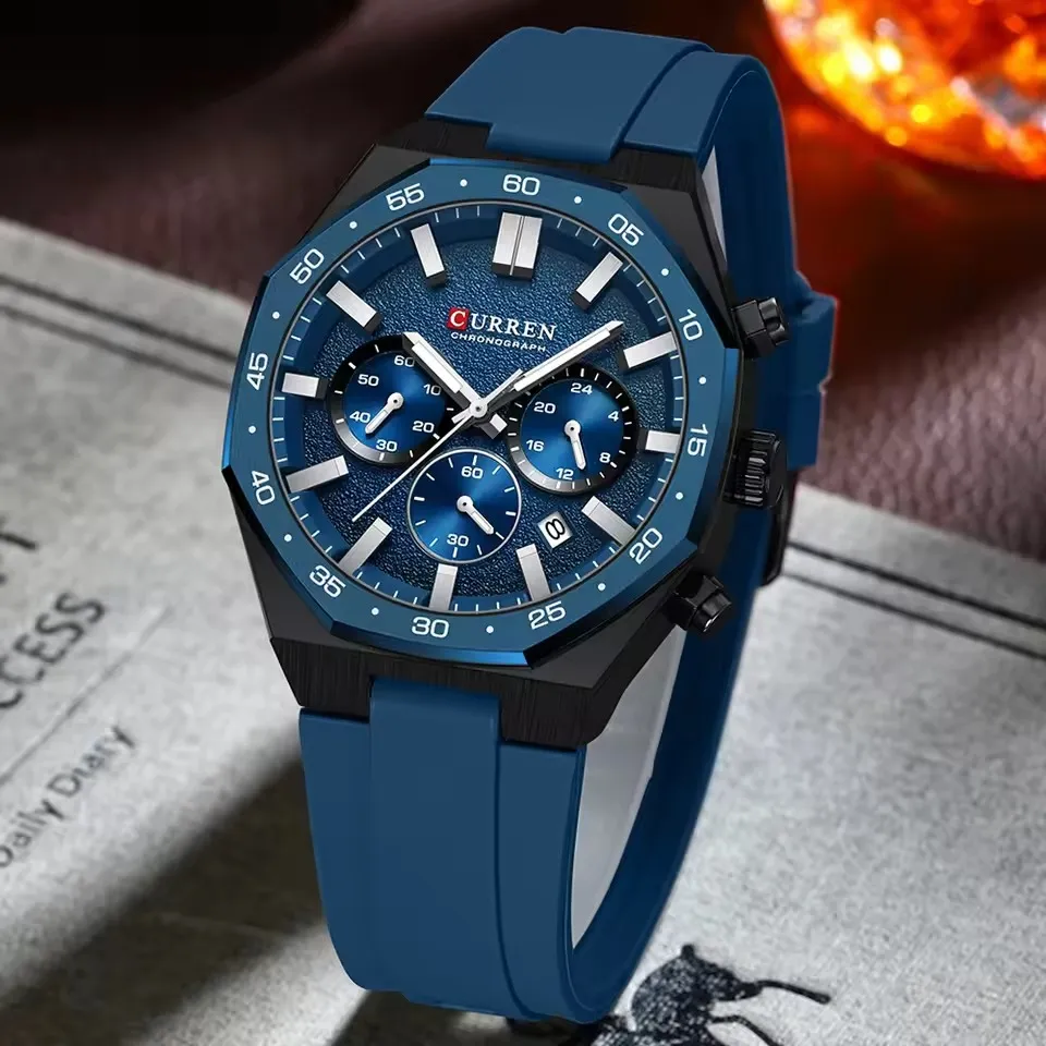 Curren 8489 For Men - Blue