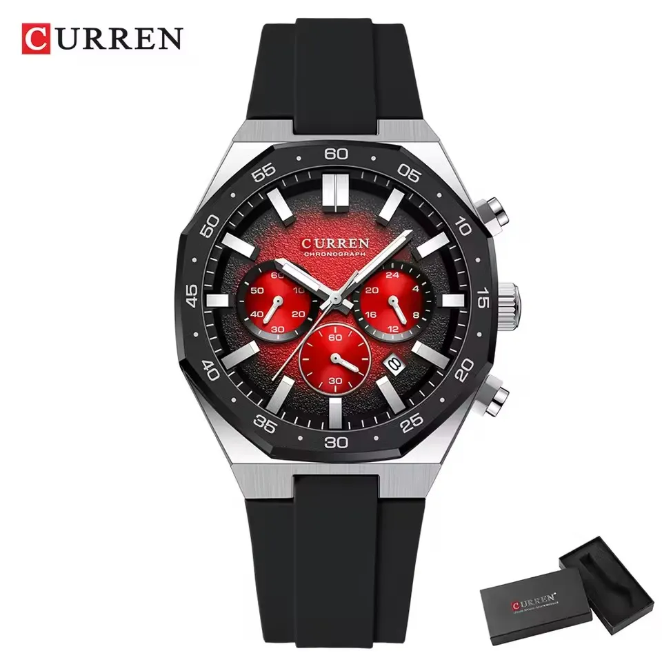 Curren 8489 For Men - Red