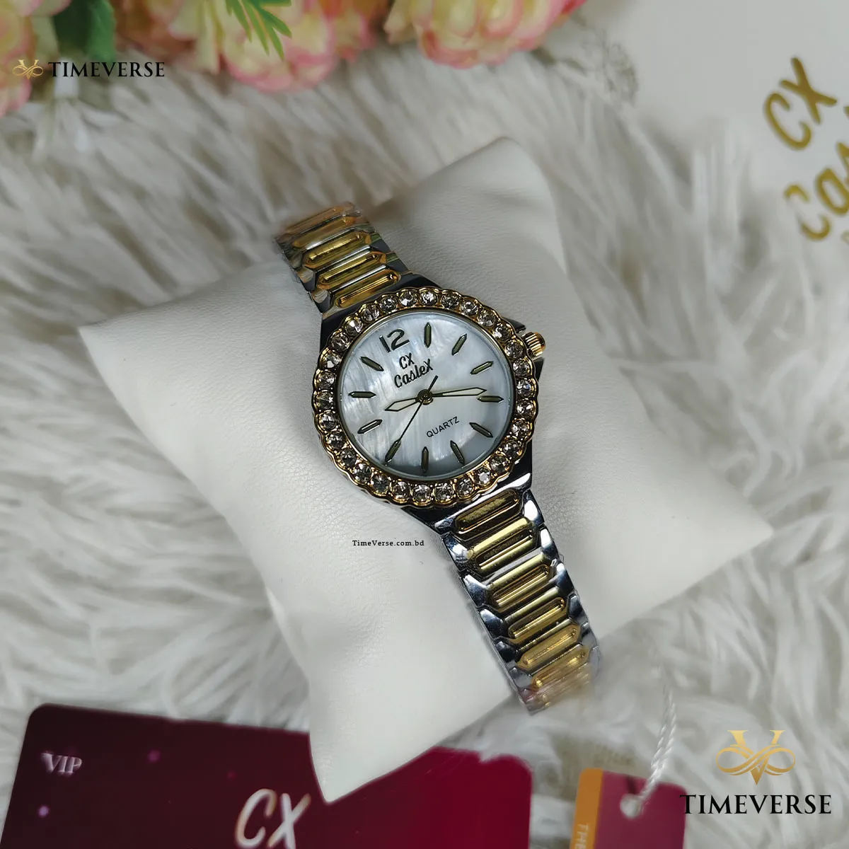 Caslex 932 Ladies - Gold White 