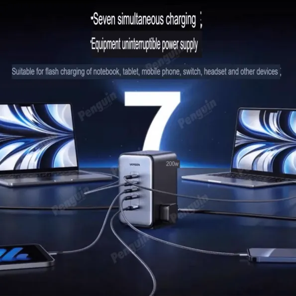 1776835216006_ugreen-s780-gan-200w-7-in-1-smart-charging-station-5-charging-ports-4c-1a-and-2-ac-25767-4.webp