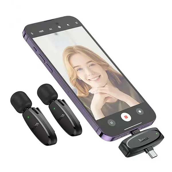 1776840370152_hoco-l15-type-c-lightning-dual-mic-lavalier-wireless-microphone-2.webp