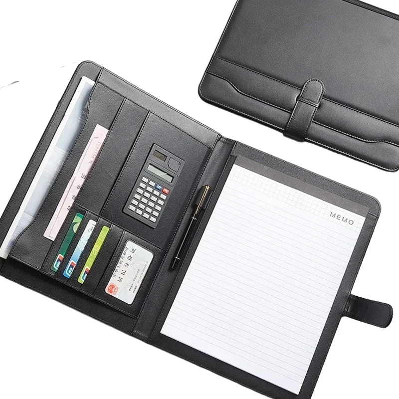 1776847791639_conference-a4-leather-portfolio-organizer-with-calculator-clipboard-executive-business-folder-5.jpeg