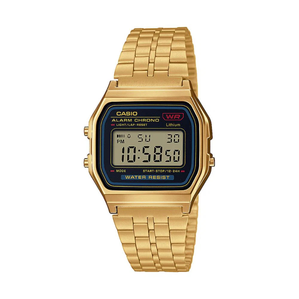 WW1545 Casio Vintage Digital Chain Watch A159WGEA-1DF