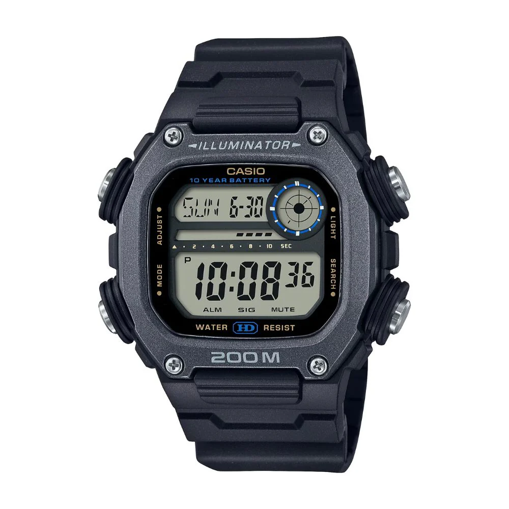 WW2223 Casio Youth Sports Digital Resin Belt Watch DW-291HX-1AVDF