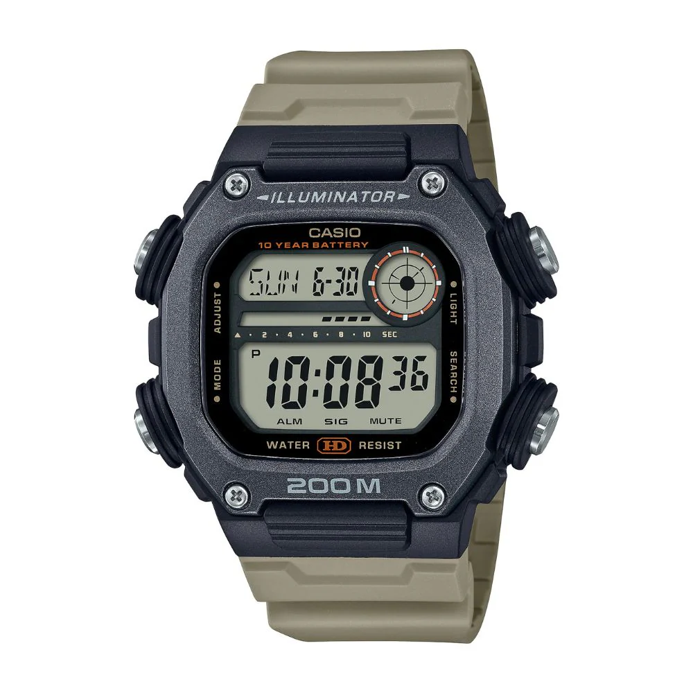 WW2224 Casio Youth Sports Digital Resin Belt Watch DW-291HX-5AVDF