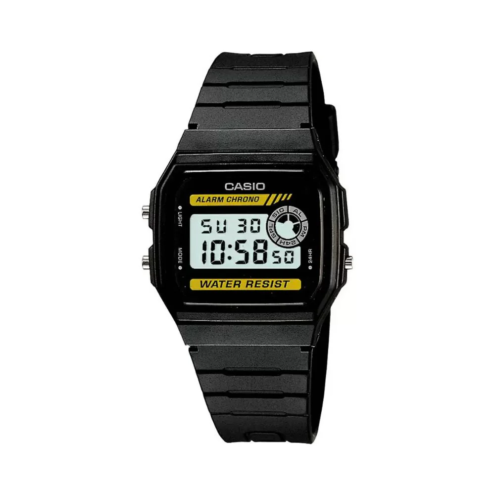 WW0496 Casio Vintage Digital Resin Belt Watch F-94WA-9DG