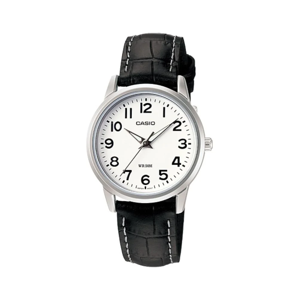 WW1447 Casio Enticer Ladies Leather Belt Watch LTP-1303L-7BVDF