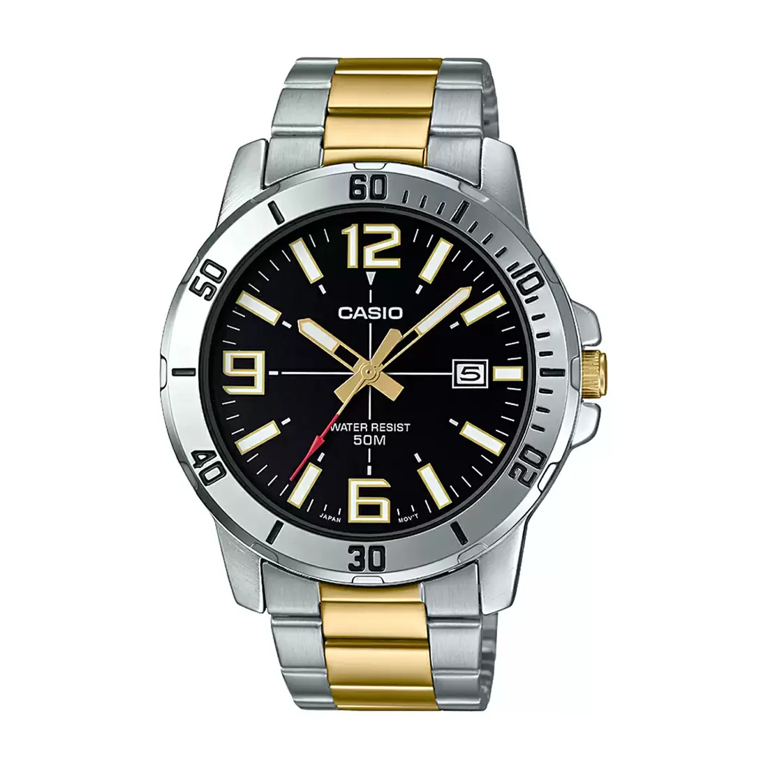 WW1319 Casio Enticer Date Chain Watch MTP-VD01SG-1BVUDF