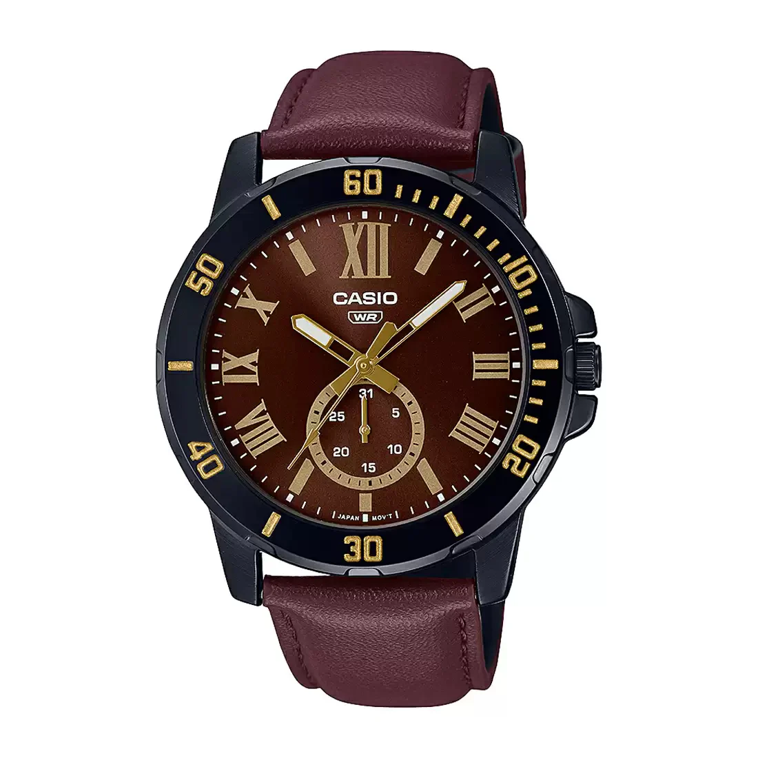 WW0993 Casio Enticer Date Belt Watch MTP-VD200BL-5BUDF