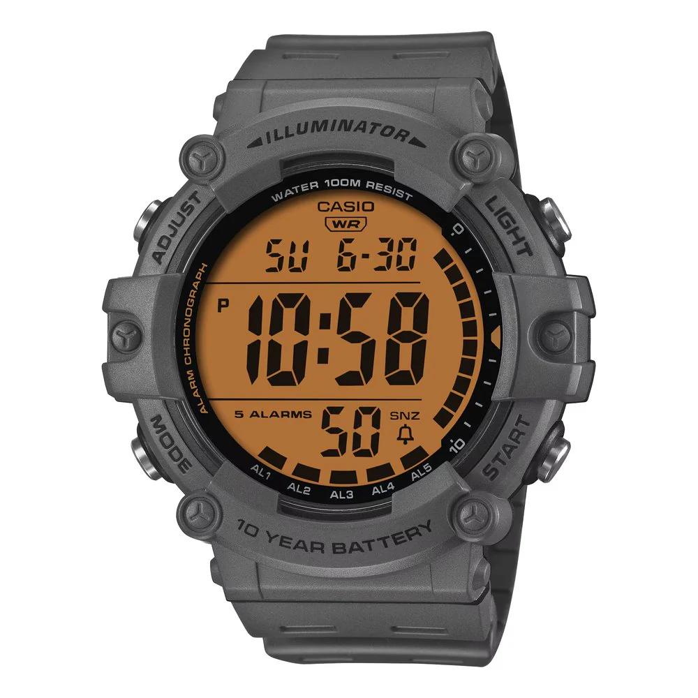 WW0658 Casio Youth Dual Time Digital Resin Belt Watch AE-1500WHC-8AVDF