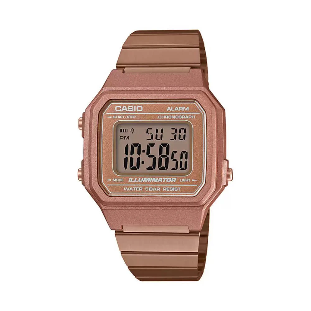 WW2928 Casio Vintage Digital Chain Watch B650WC-5ADF