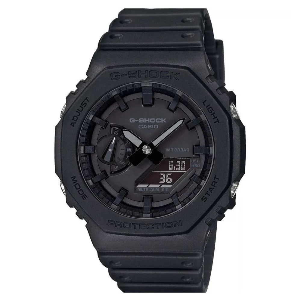 WW3150 Casio G-Shock Analog Digital Resin Belt Watch GA-2100-1A1DR
