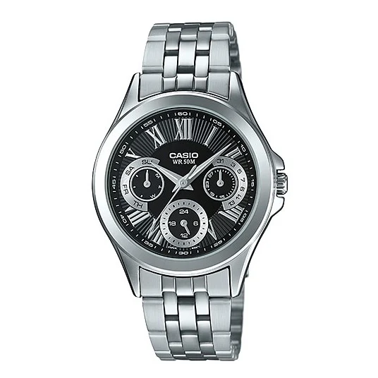 WW1198 Casio Enticer Multifunction Ladies Chain Watch LTP-E308D-1AVDF