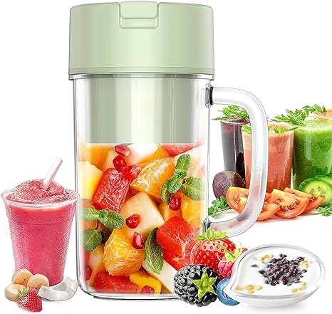 500ML Wireless Juicer Cup Portable Juice Blender Mini Ice Crusher Home Outdoor Office Fruit Milkshake Vegetable Juice Maker