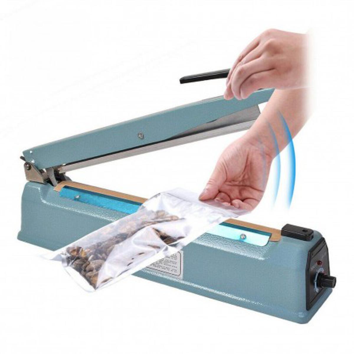 Heat sealing machine / packing machine (12 INCH) -Blue