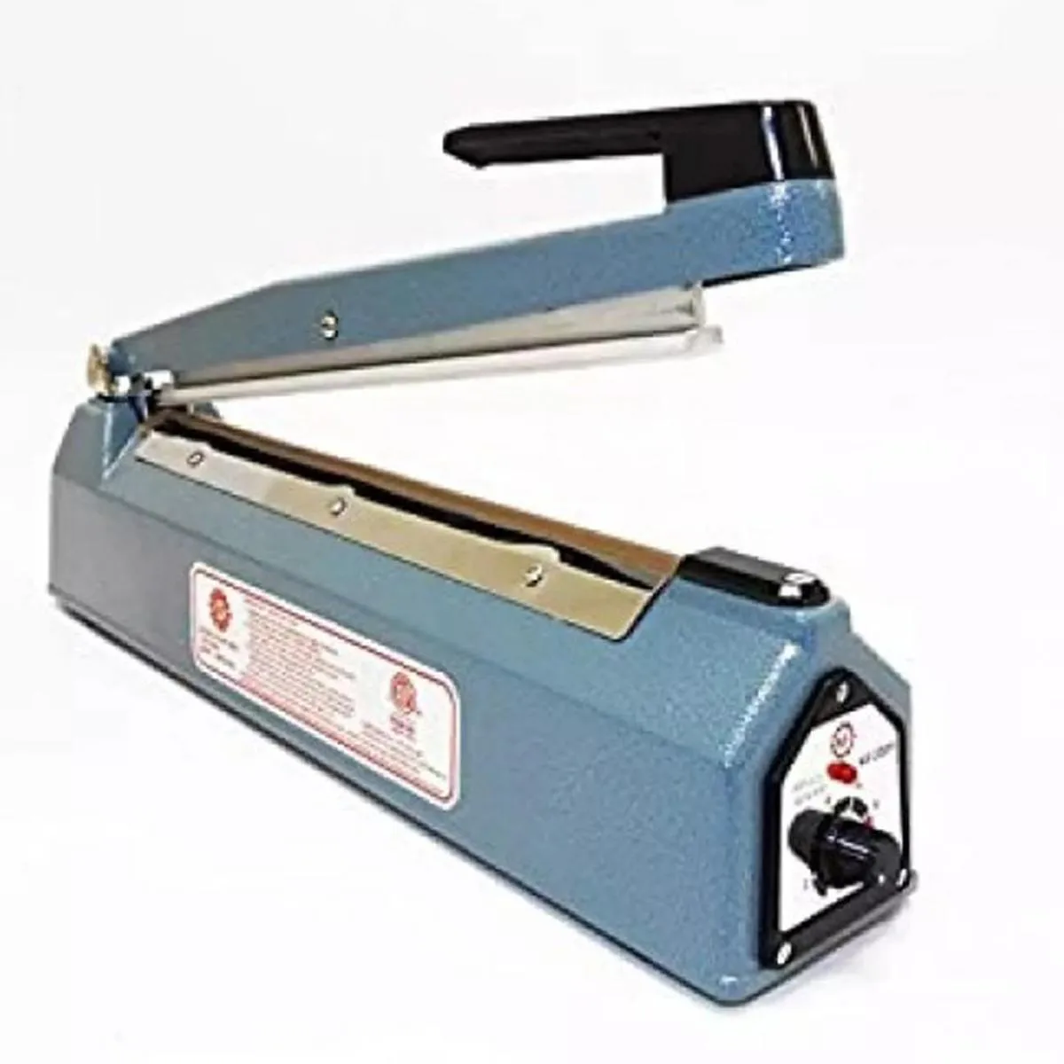 Heat sealing machine / packing machine (8 INCH) -Blue