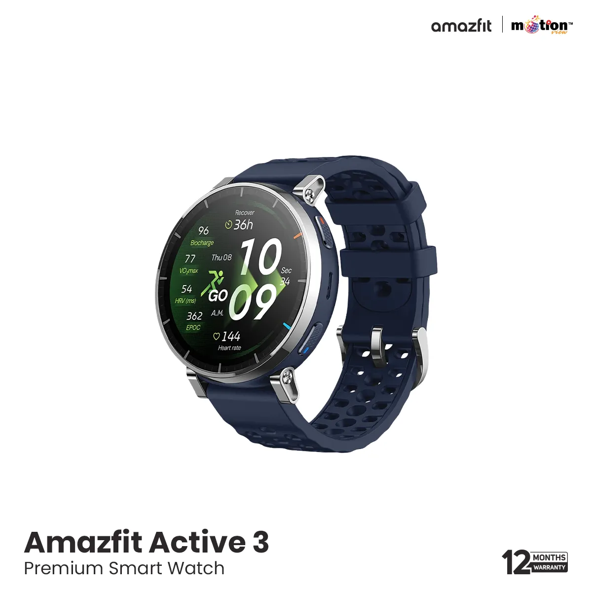 Amazfit Active 3 Premium Smart Watch