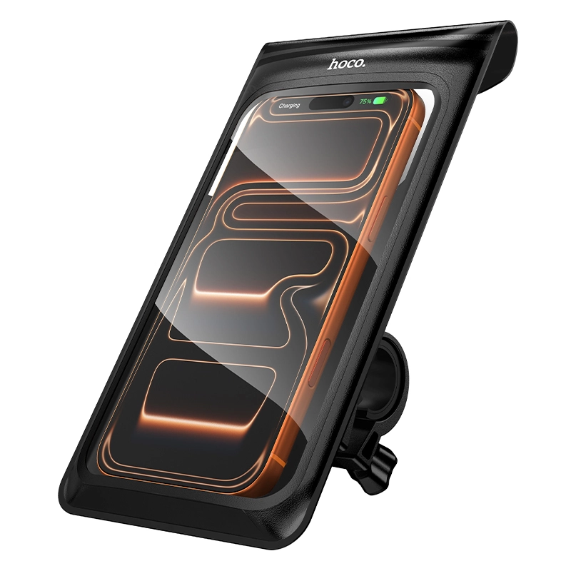 Hoco H110 Welle Waterproof Bike Phone Holder – IP67 Motorcycle & Stroller Mount for 4.5-7 Phones