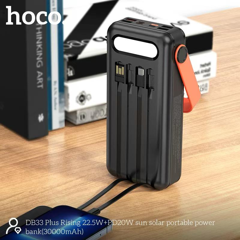 Hoco DB33 Plus 30000mAh Solar Power Bank