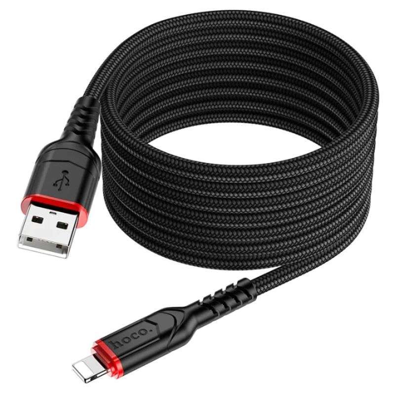 Hoco X59 USB to Lightning Fast Charging Data Cable 2m