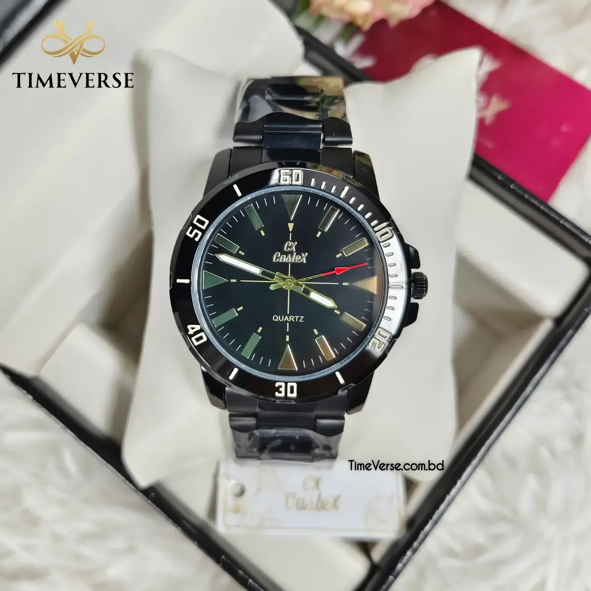 Caslex 8887 For Men - Black Rose 