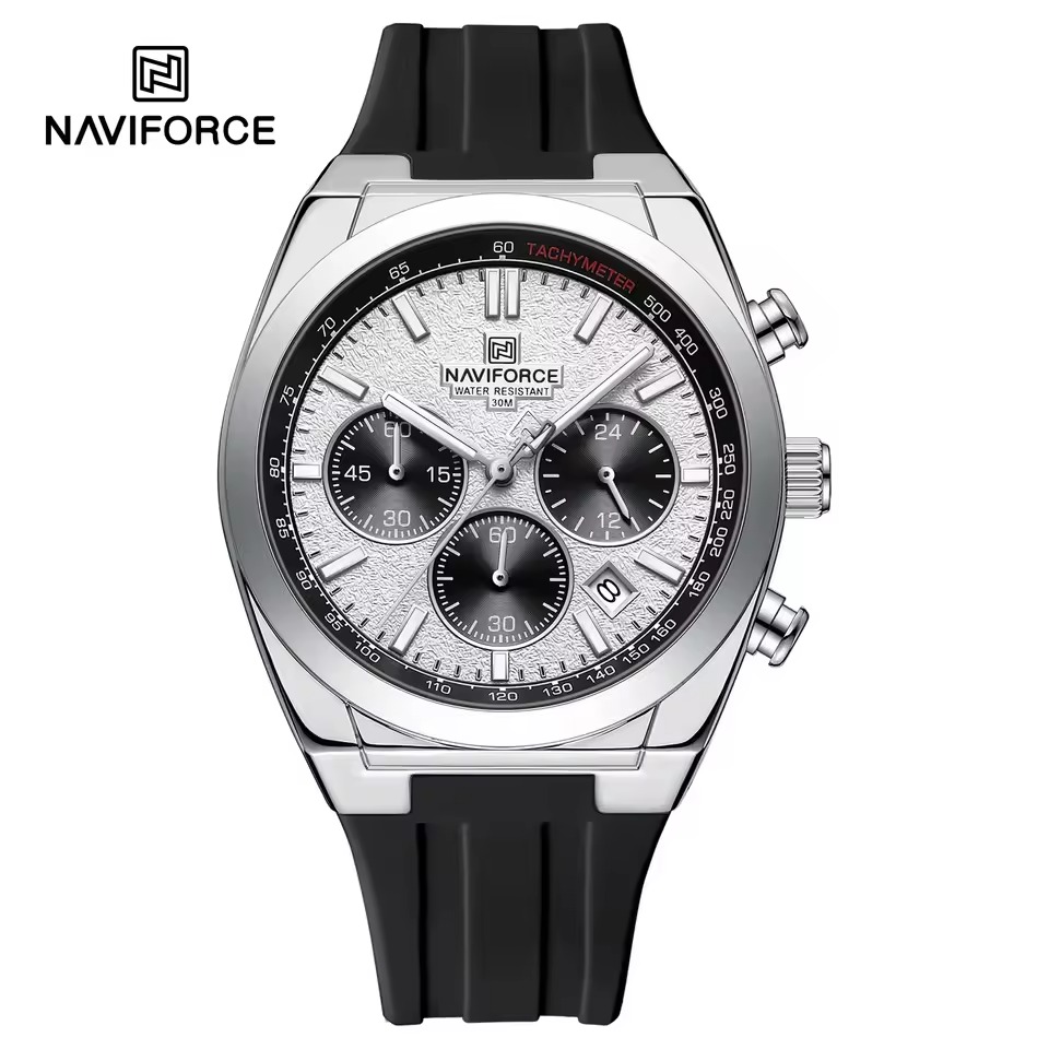 Naviforce 8080 - Black White