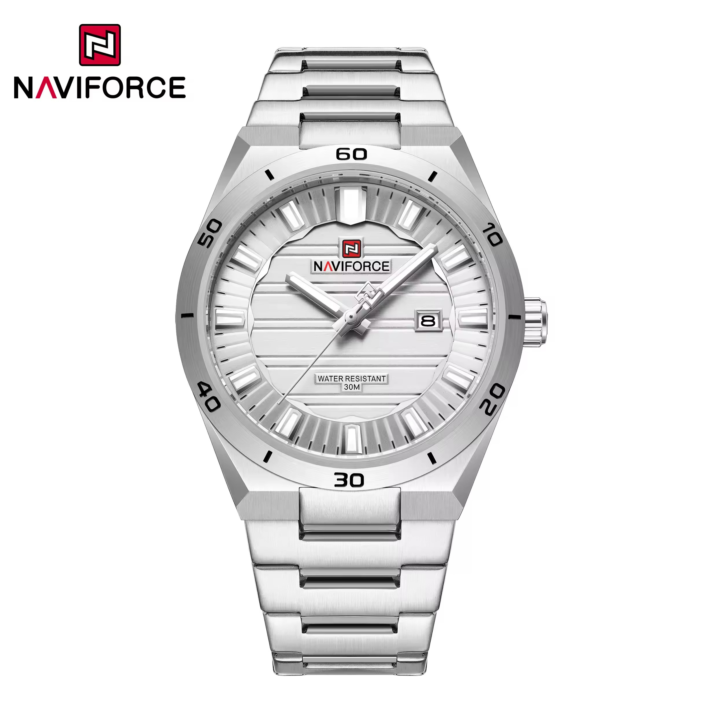 Naviforce 9268 - Silver 