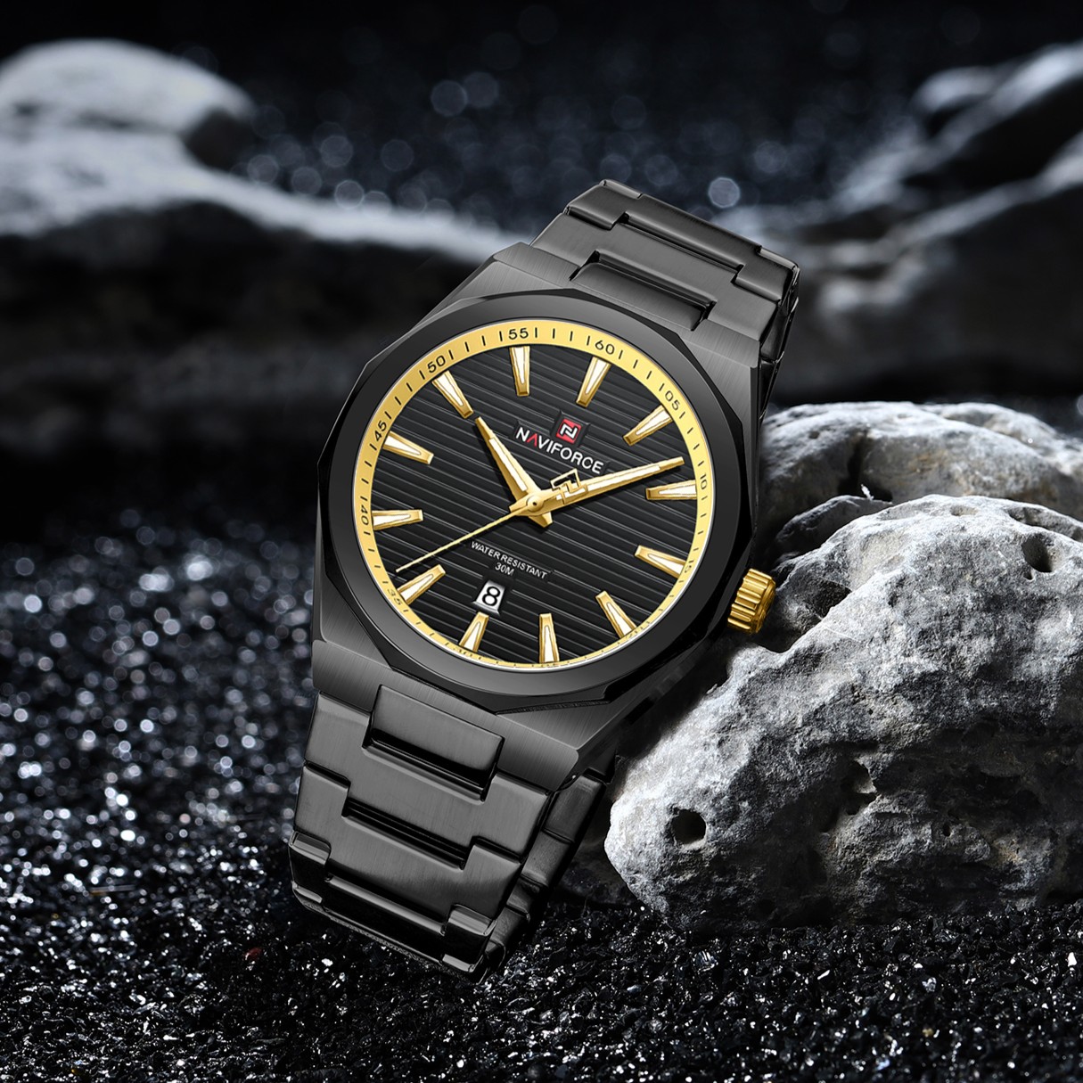 Naviforce 9274 - Black Gold