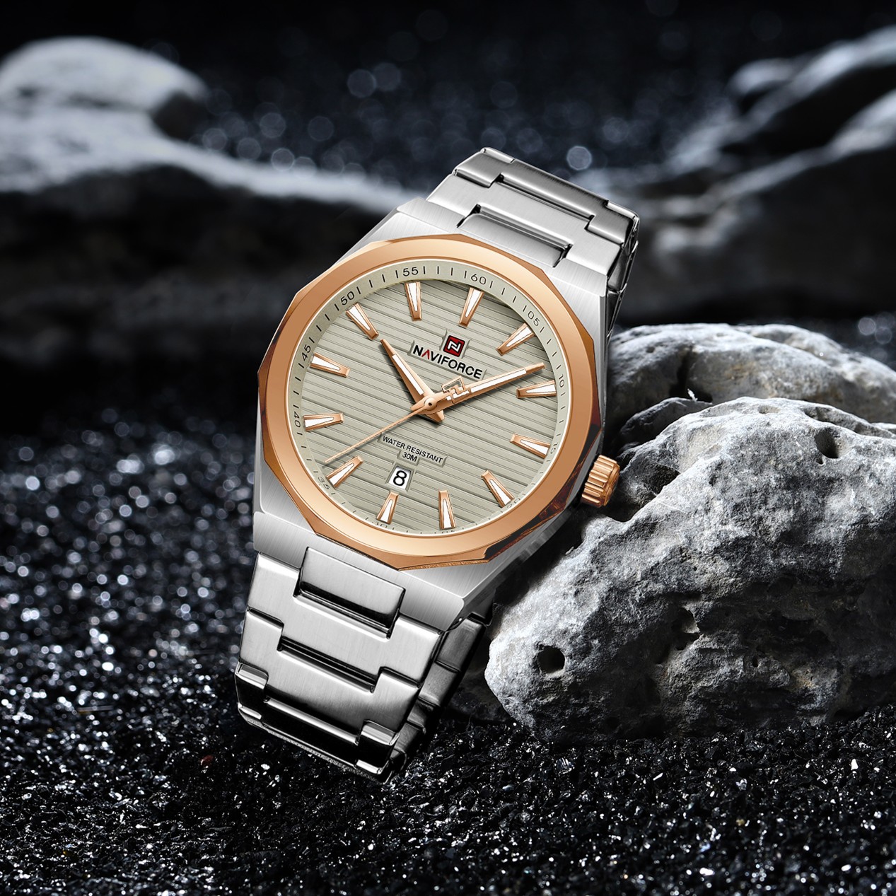 Naviforce 9274 - Silver Rose