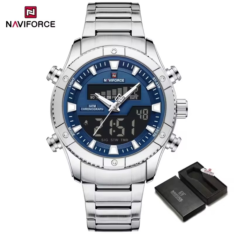 Naviforce 9259 - Silver Blue