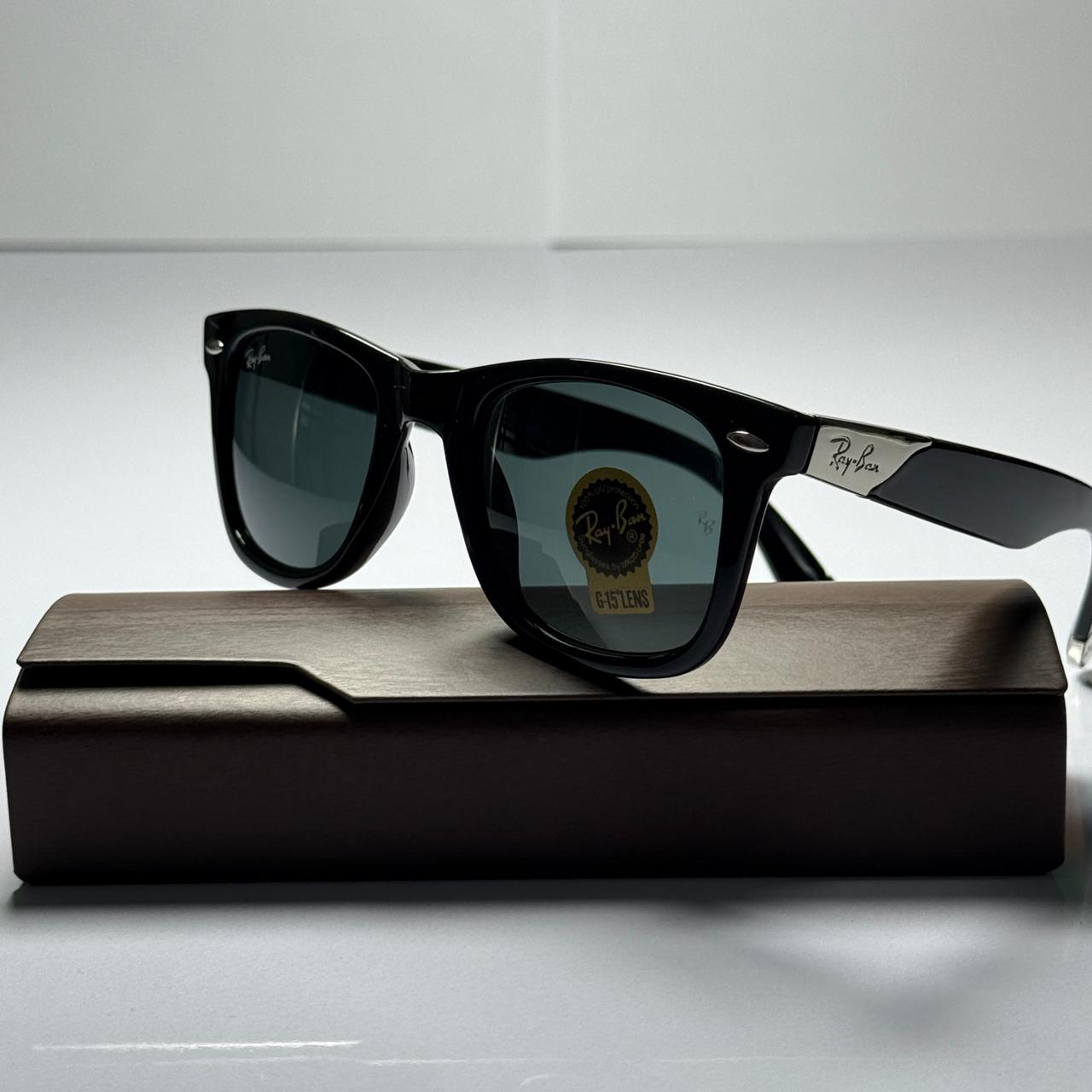 Ray Ban Sunglass - Black (A Grade )