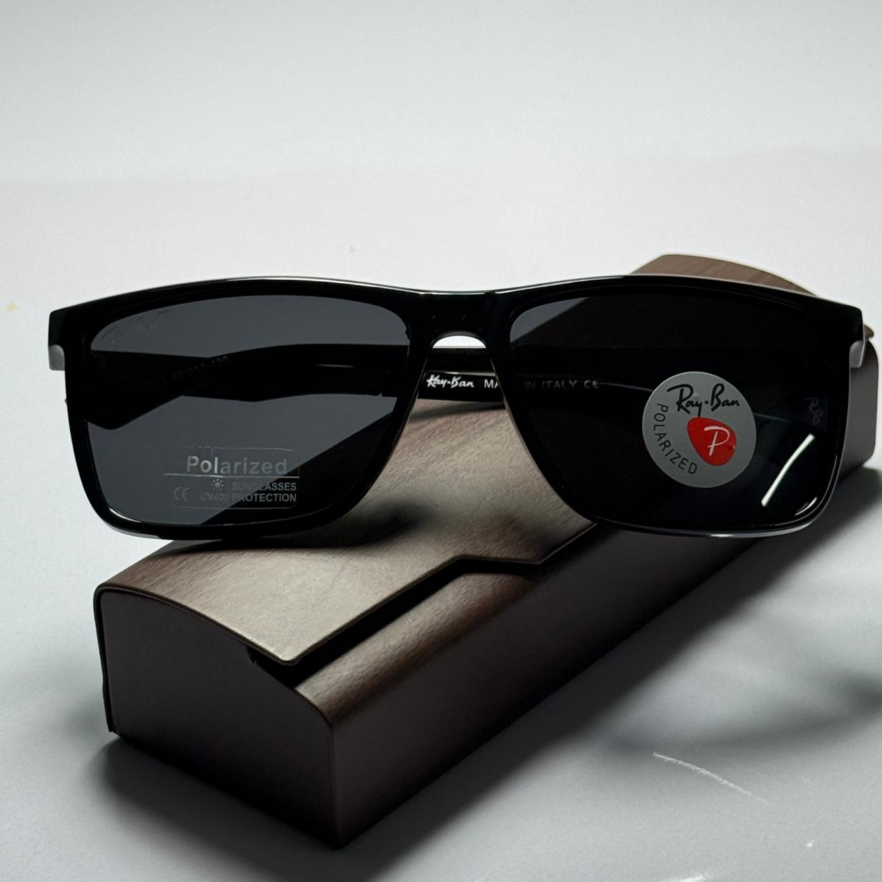 Ray Ban Square Sunglasses - Black RB2413 (A Grade )