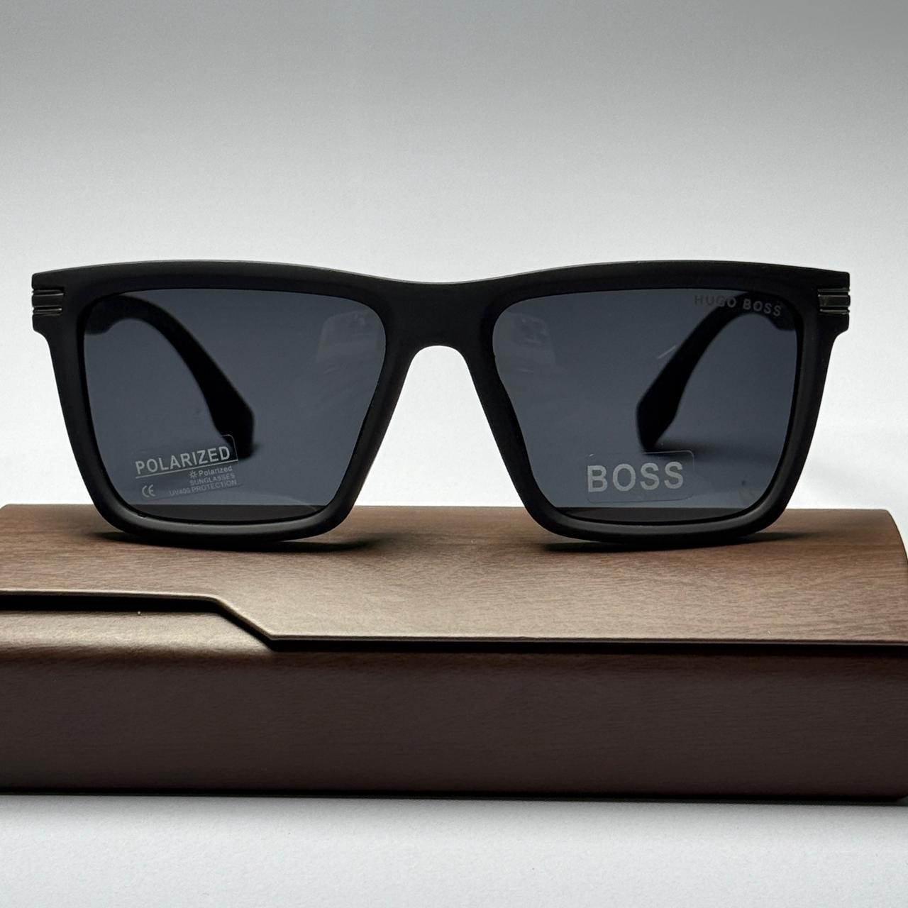 Hugo Boss Square Sunglasses P25555 - Black (A Grade )
